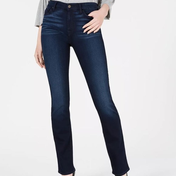 Jen7 By 7 For All Mankind Slim Straight Leg Jean NWT - Picture 2 of 6
